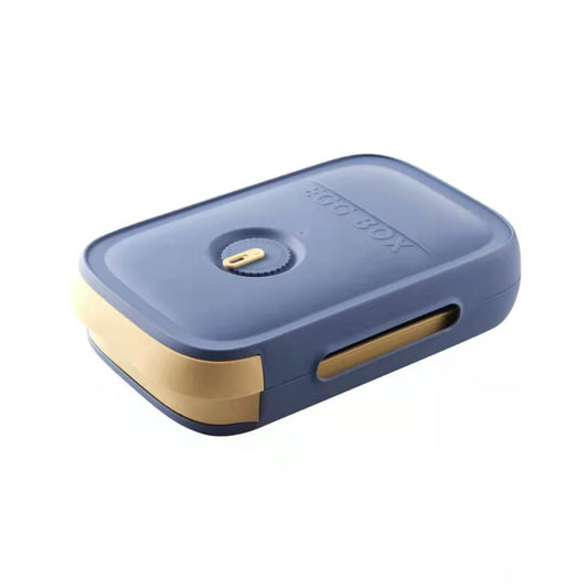 Self-Slip Egg Storage Container Drawer Fridge Box - Blue